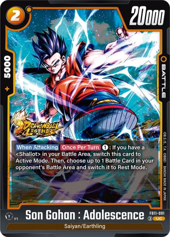 Son Gohan : Adolescence