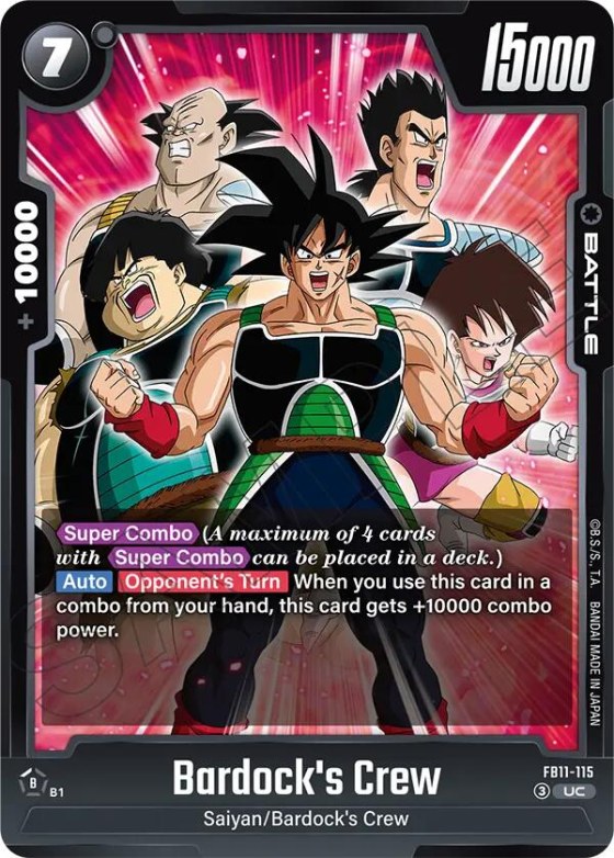 Bardock's Crew