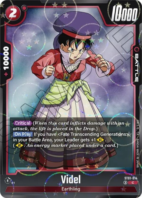 Videl - Dragon Ball Pattern