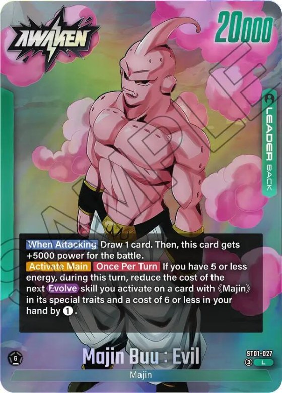 Majin Buu/Majin Buu : Pure Evil // Majin Buu : Evil - Holo