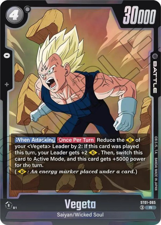 Vegeta - Holo