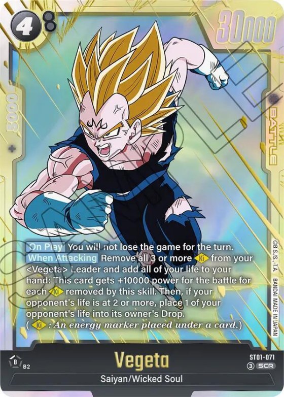 Vegeta - Holo