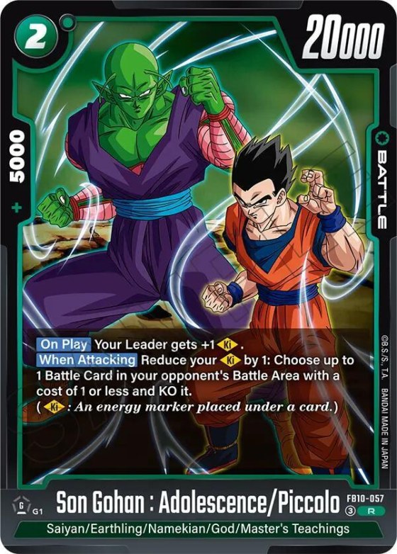 Son Gohan : Adolescence/Piccolo - Holo