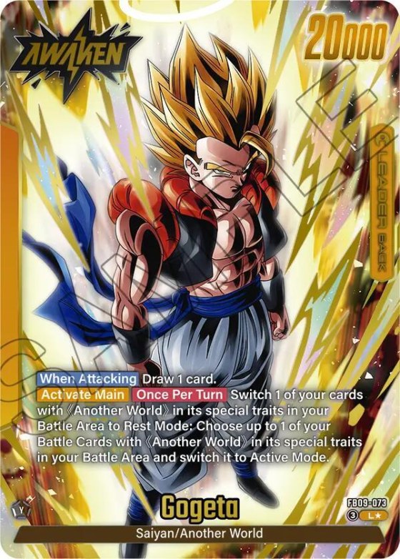 Son Goku/Vegeta // Gogeta - Alternate Art