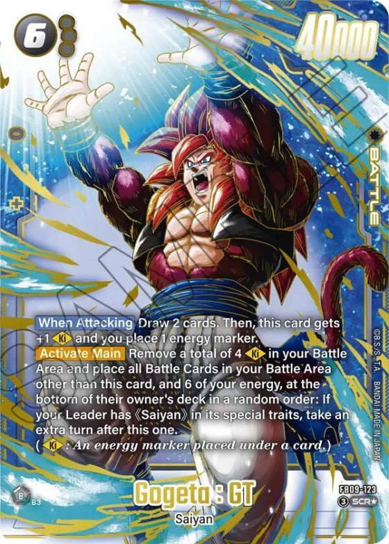 Gogeta : GT - Alternate Art