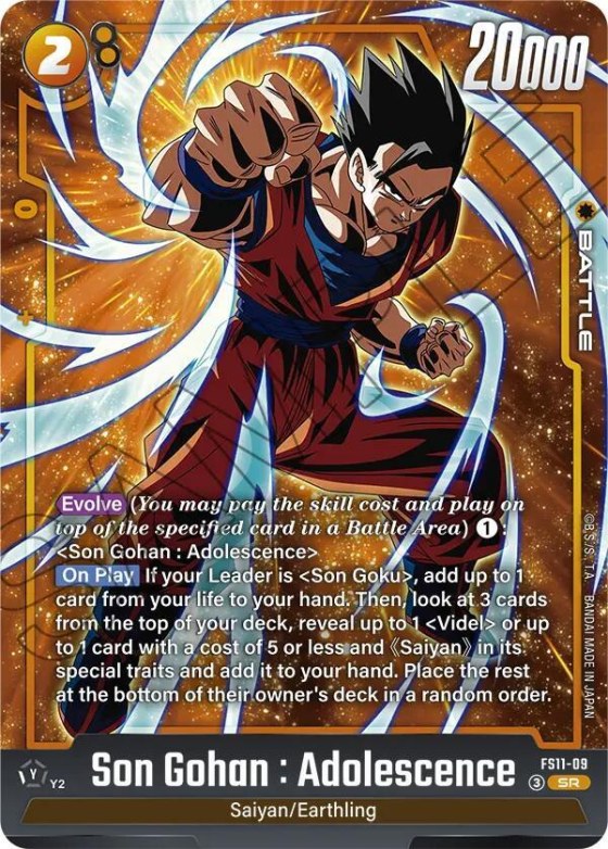 Son Gohan : Adolescence - Holo
