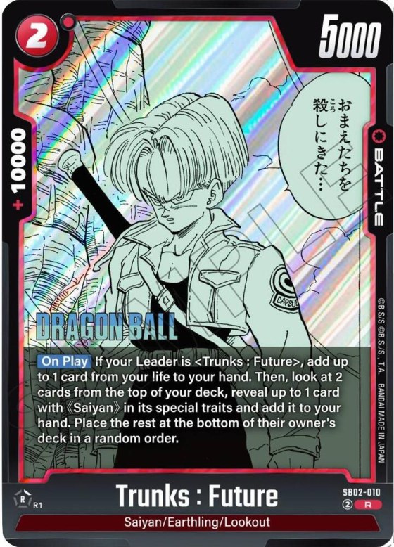 Trunks : Future - Holo
