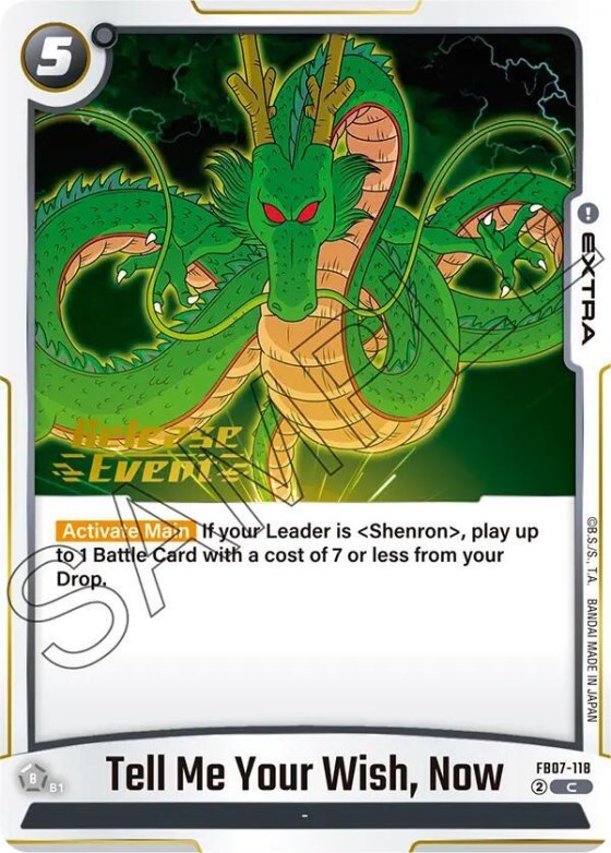 Tell Me Your Wish, Now