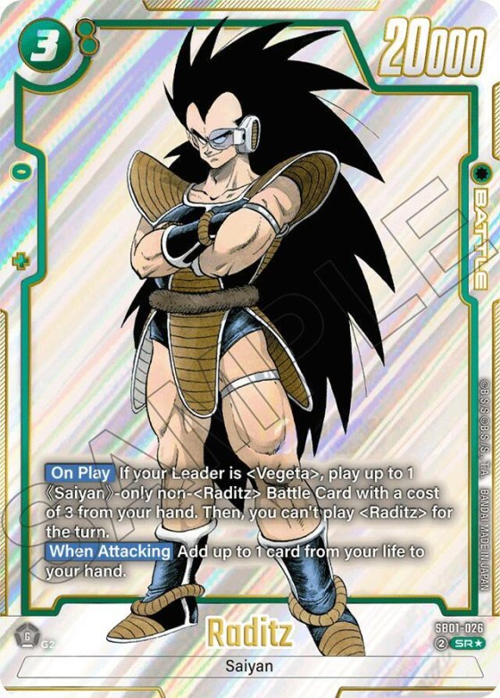 Raditz - Alternate Art