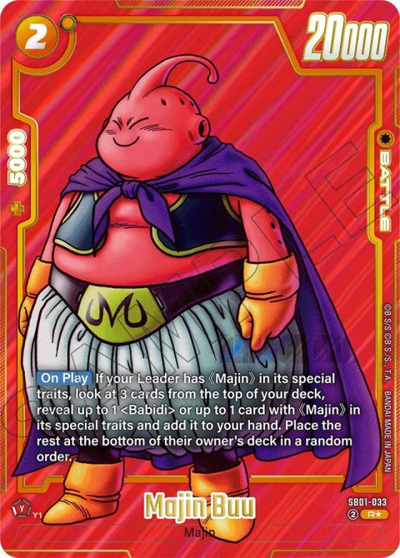 Majin Buu - Alternate Art