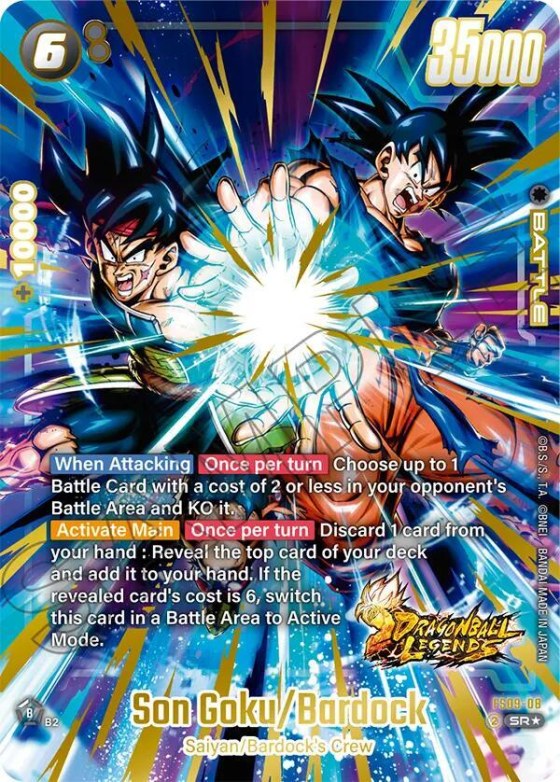 Son Goku/Bardock - Bonus Pack Alternate Art