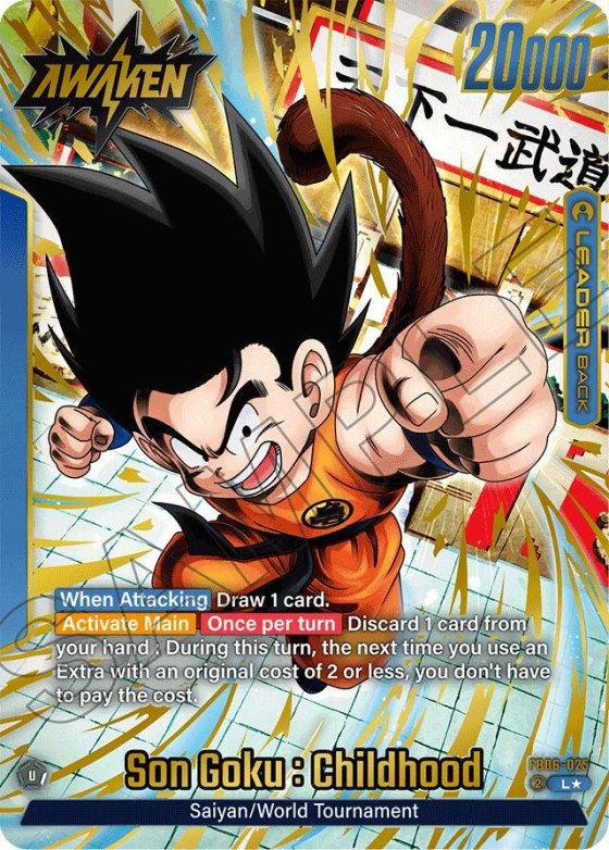 Son Goku : Childhood - Alternate Art