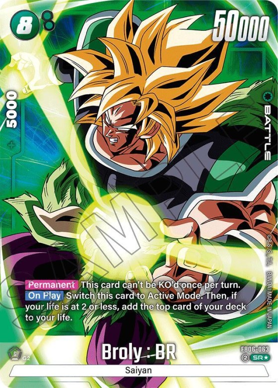 Broly : BR - Alternate Art