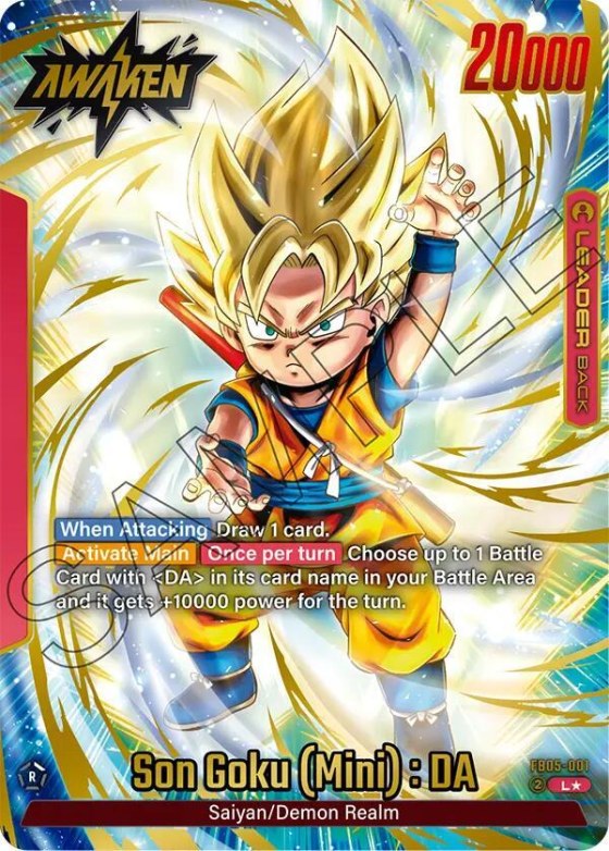 Son Goku (Mini) : DA - Alternate Art