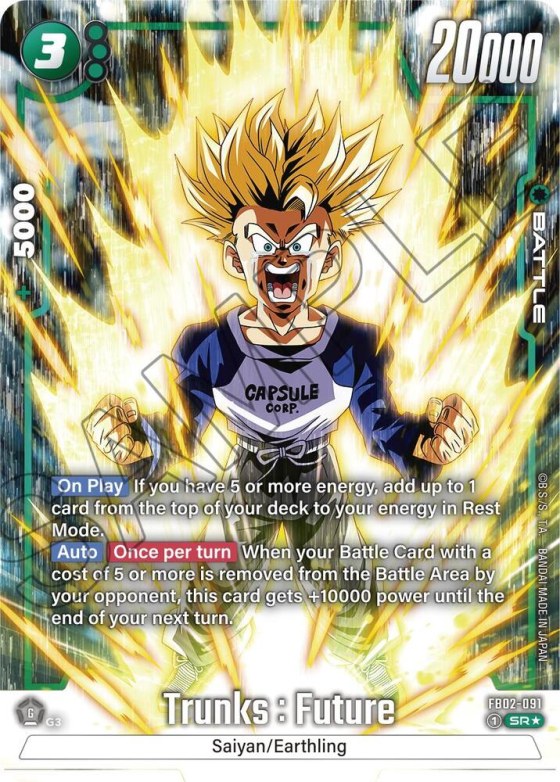 Trunks : Future - Alternate Art