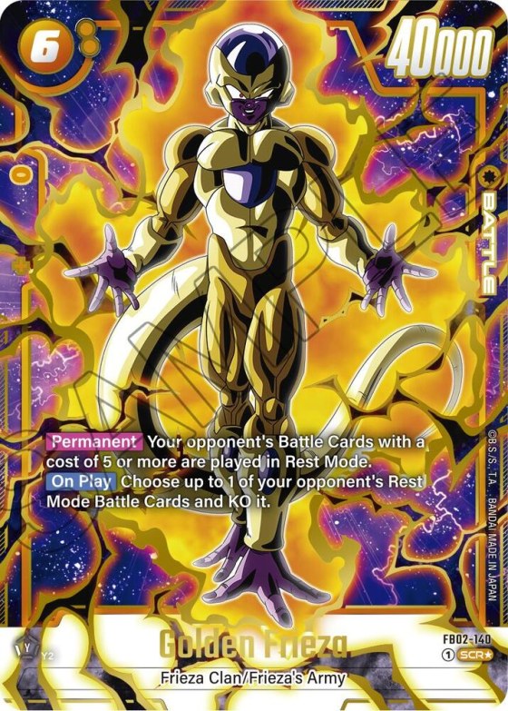 Golden Frieza - Alternate Art
