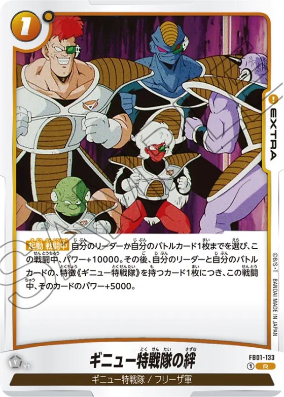 ギニュー特戦隊の絆