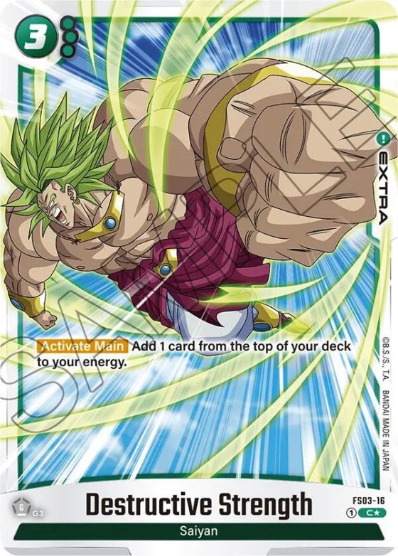 Destructive Strength - Bonus Pack Alternate Art
