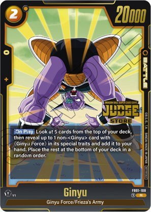 Ginyu - FB01-108 (Judge Pack (Store Judge) 01) - Judge Pack Store Judge