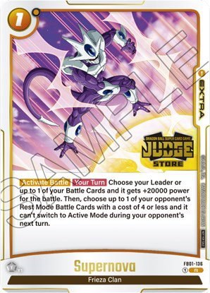 Supernova (Judge Pack (Store Judge) 01) - Judge Pack Store Judge