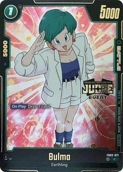 Bulma - FB03-071 (Judge Pack (Event Judge) 02) - Judge Pack Event Judge