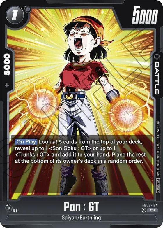 Pan : GT - Tournament Pack 03