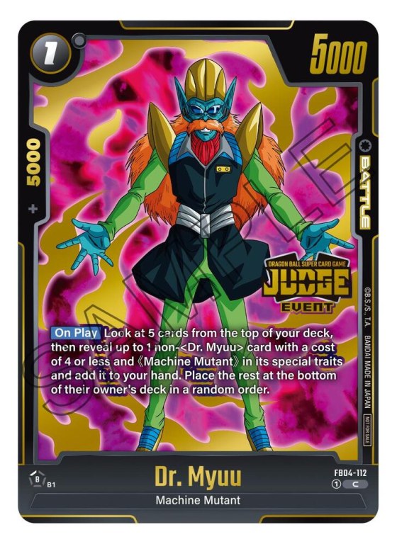 Dr. Myuu (Judge Pack (Event Judge) 03) - Judge Pack Event Judge