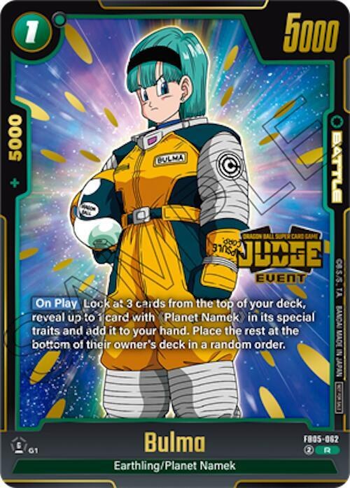 Bulma (Judge Pack (Event Judge) 04) - Judge Pack Event Judge