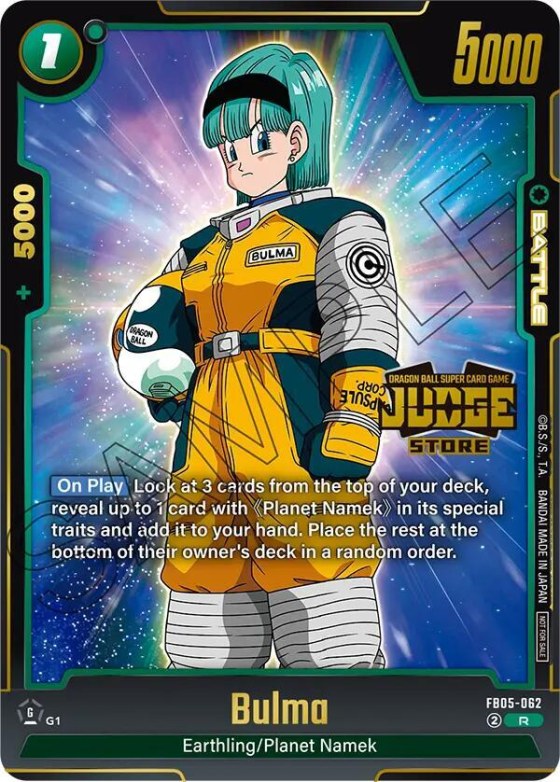 Bulma (Judge Pack (Store Judge) 04) - Judge Pack Store Judge