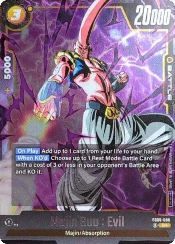 Majin Buu : Evil - Tournament Pack 06