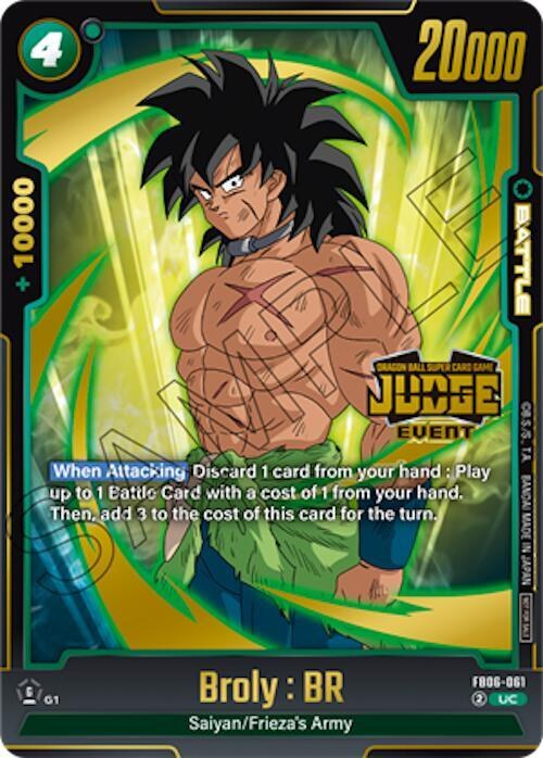 Broly : BR (Judge Pack (Event Judge) 04) - Judge Pack Event Judge