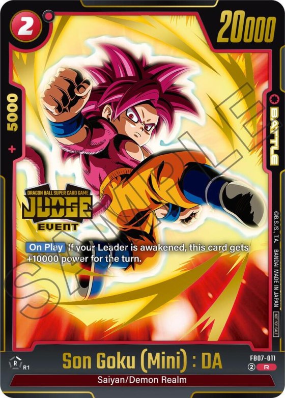 Son Goku (Mini) : DA (Judge Pack (Event Judge) 05) - Judge Pack Event Judge