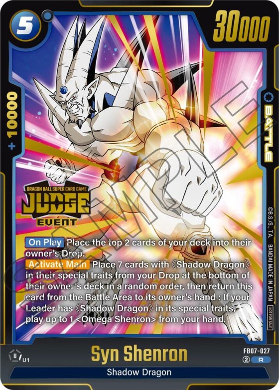 Syn Shenron (Judge Pack (Event Judge) 05) - Judge Pack Event Judge