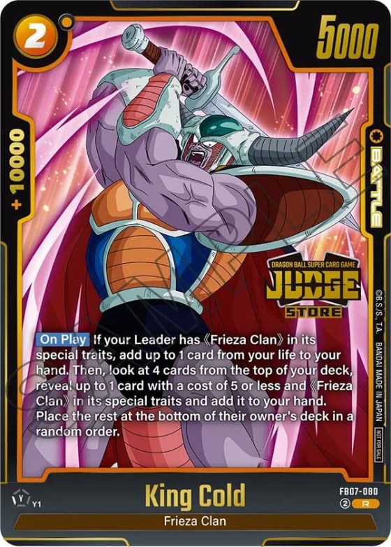 King Cold (Judge Pack (Store Judge) 05) - Judge Pack Store Judge