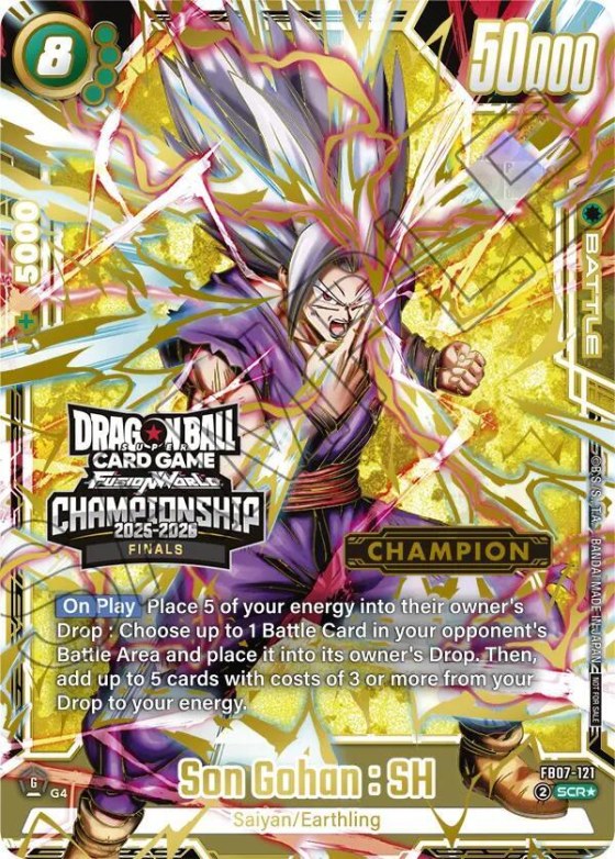 Son Gohan : SH - Cs 2025 2026 Finals Champion