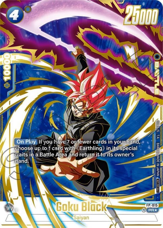 Goku Black - Selection Pack 01 Finalist