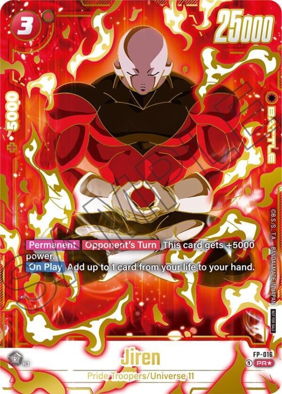 Jiren - Selection Pack 01 Finalist