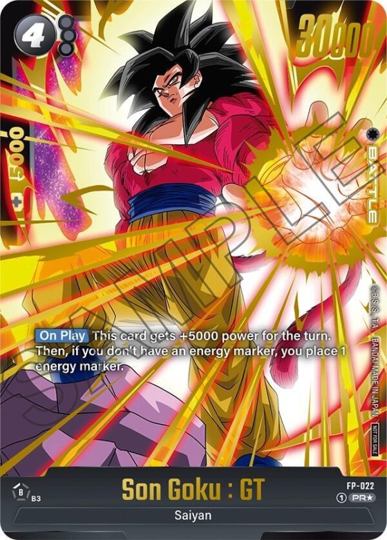 Son Goku : GT - Selection Pack 01