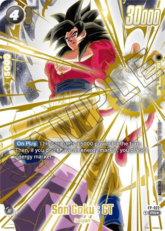 Son Goku : GT - Selection Pack 01 Finalist