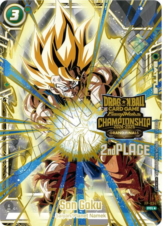 Son Goku - 2nd Place