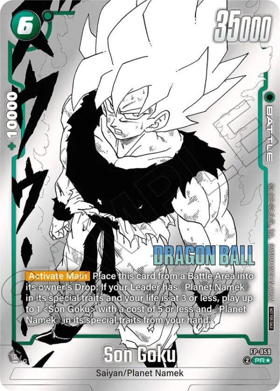 Son Goku - Tournament Pack Manga Ver Spec