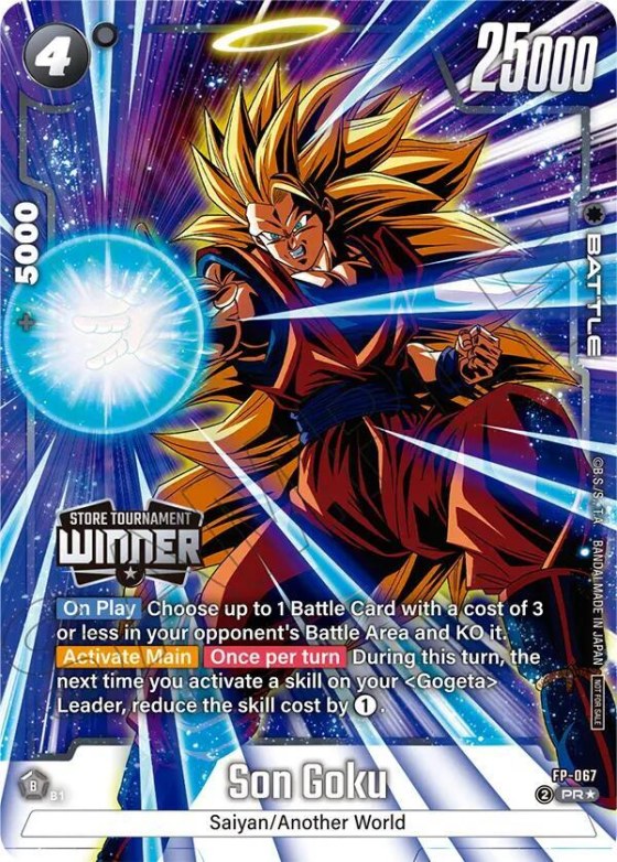 Son Goku - Tournament Pack Winner 09