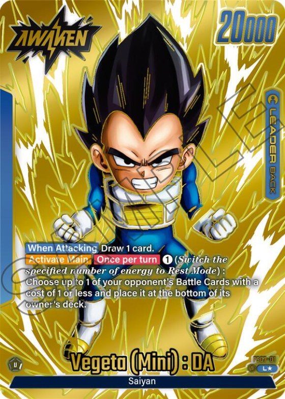 Vegeta (Mini) : DA