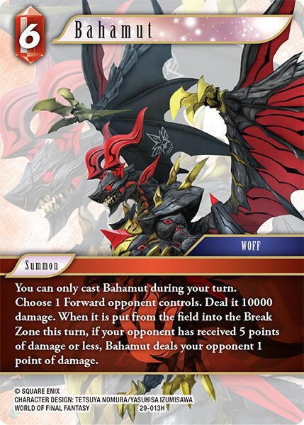 Bahamut - Foil