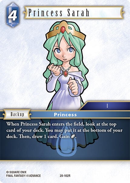 Princess Sarah - Foil