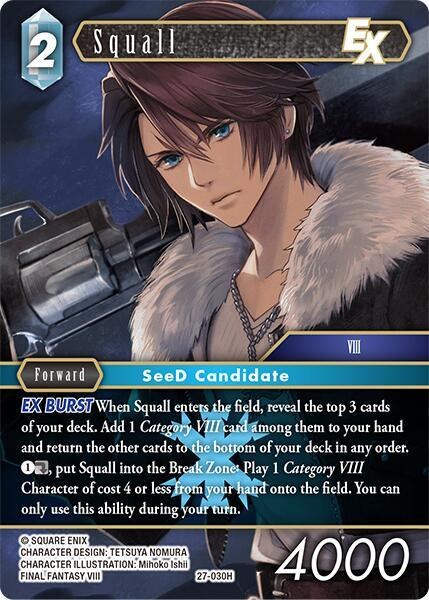 Squall EX - Foil