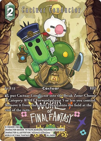 Cactuar Conductor - Full Art