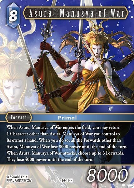 Asura, Manusya of War - Foil