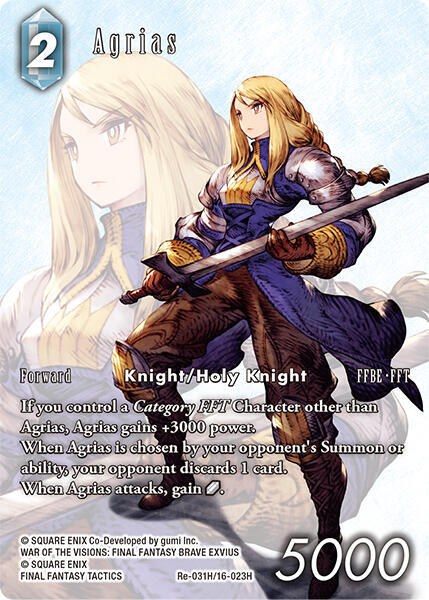 Agrias - Full Art
