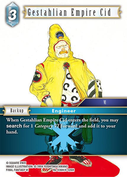 Gestahlian Empire Cid - Foil